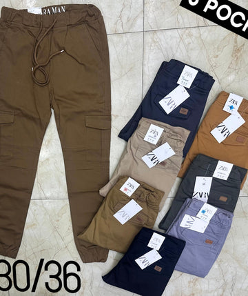 Cotton Cargo 6 pocket Trousers For Men’s