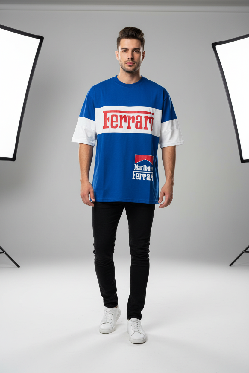 Blue Ferrari Shirt