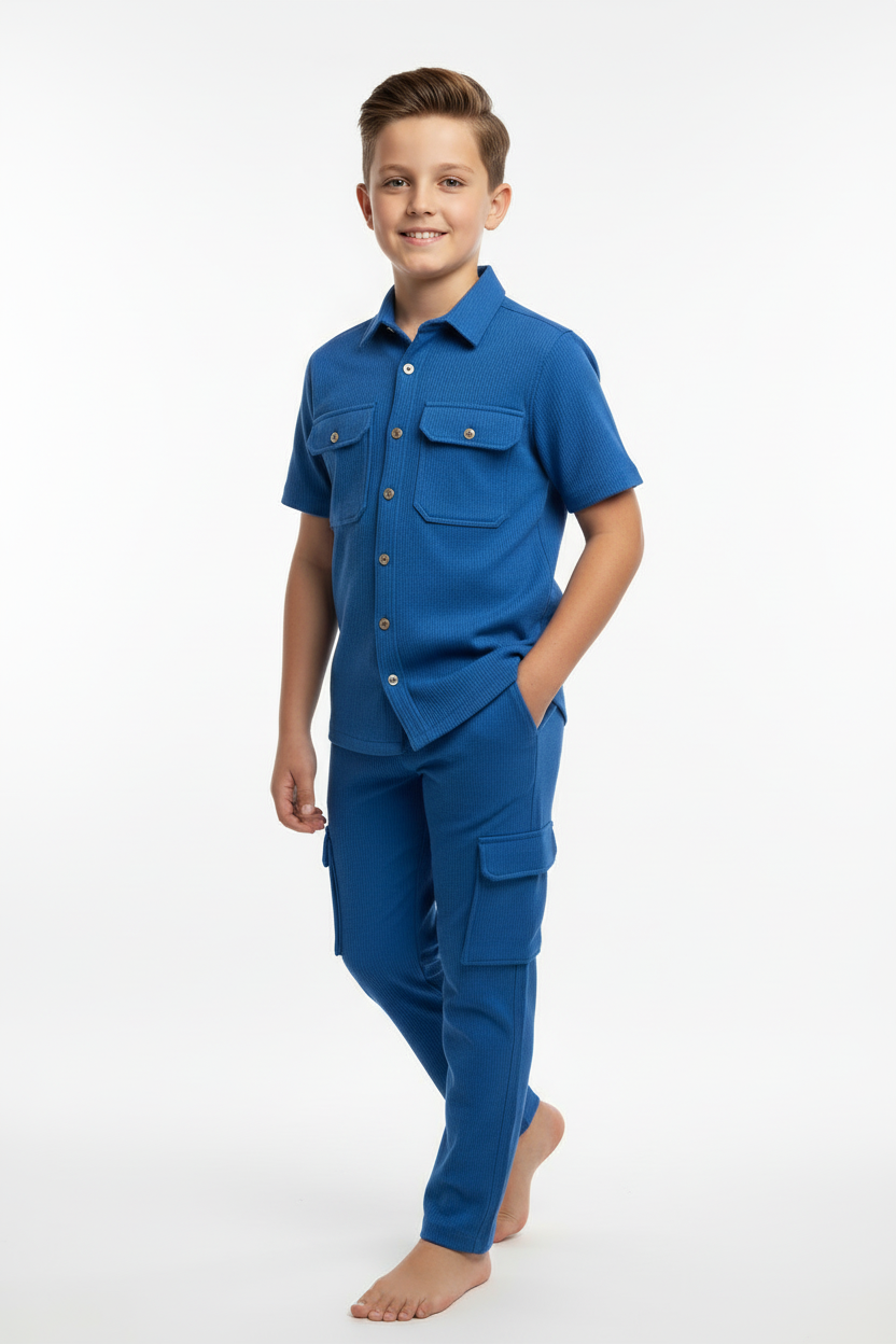 Blue Kids Co-ord