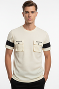 Cream Balmain Double Pocket