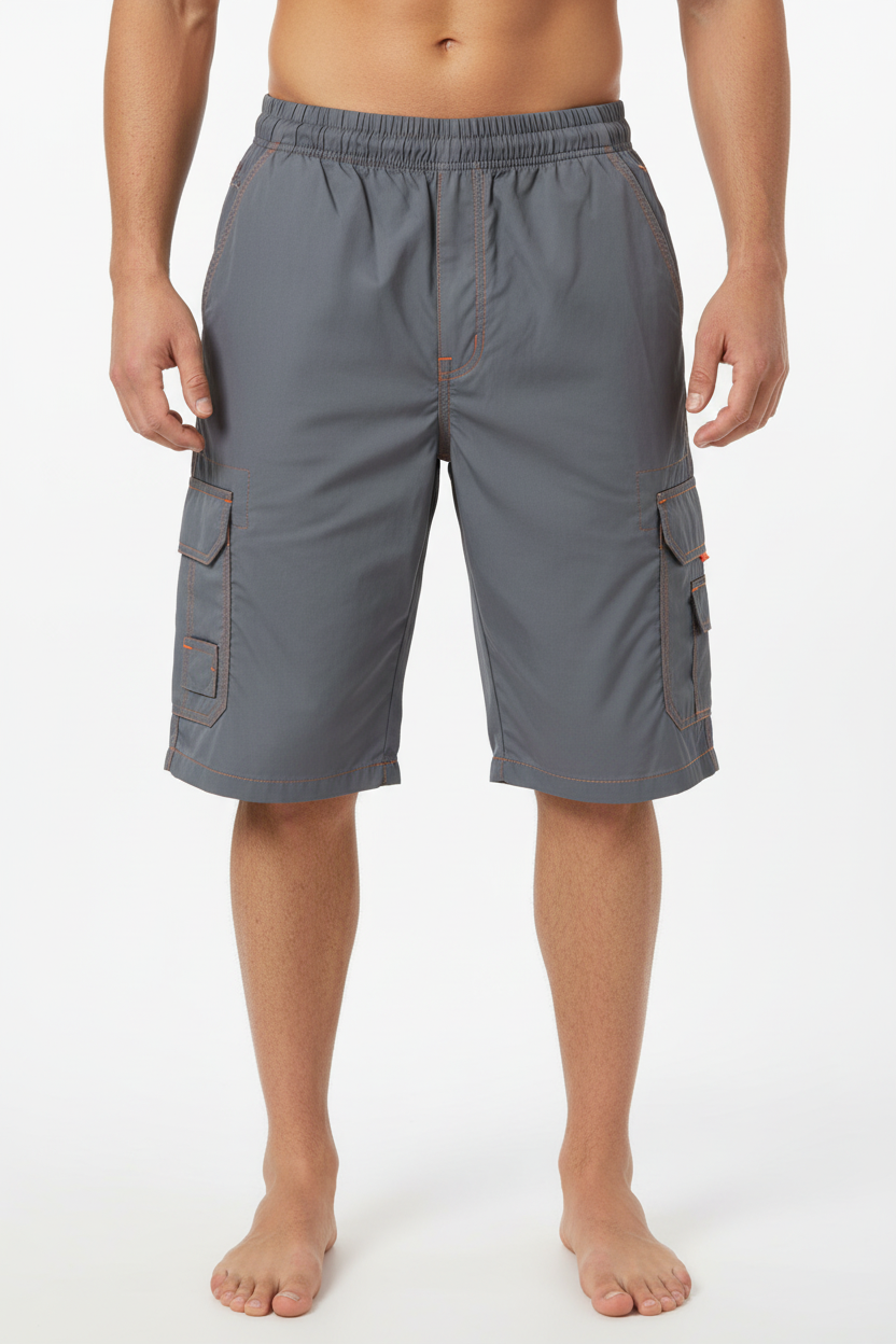 Gray Cargo Niker