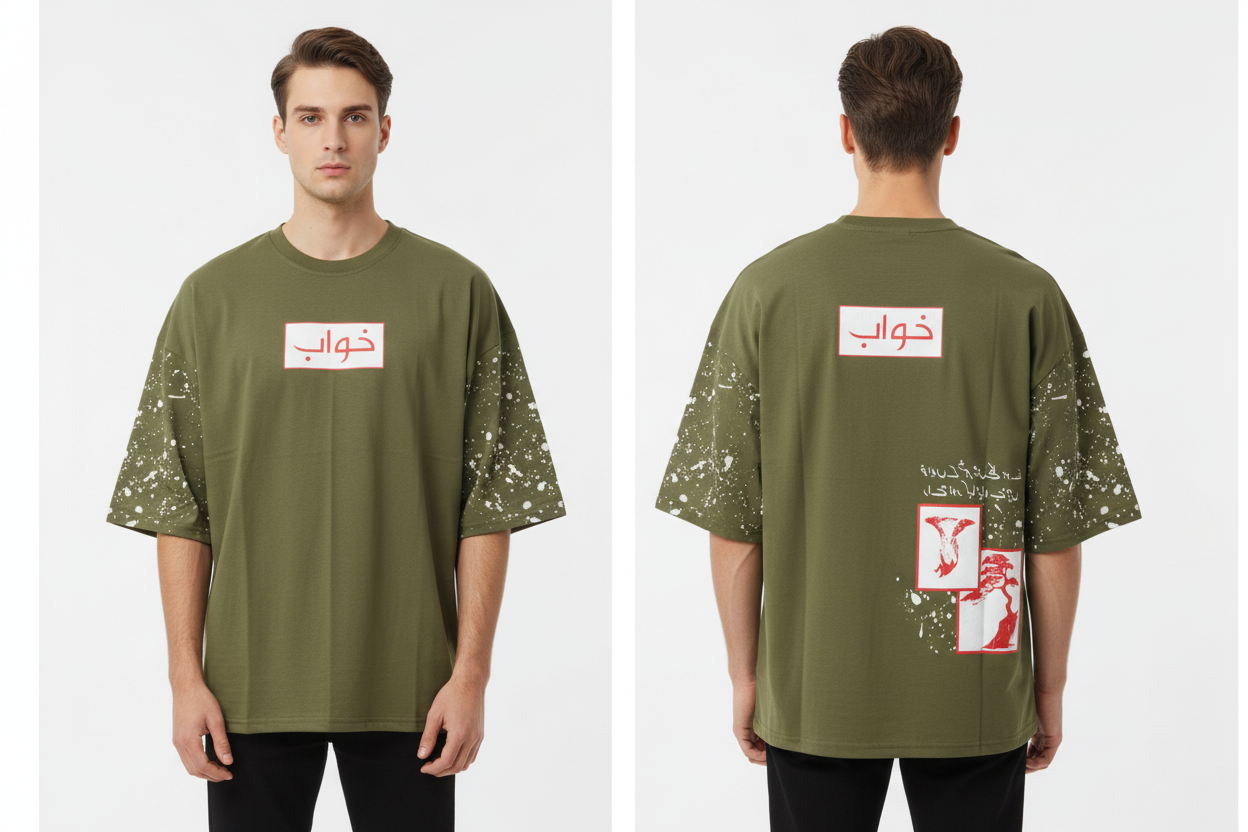 Khwaab Olive Green