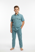Kids Teal Blue Co-ord Set