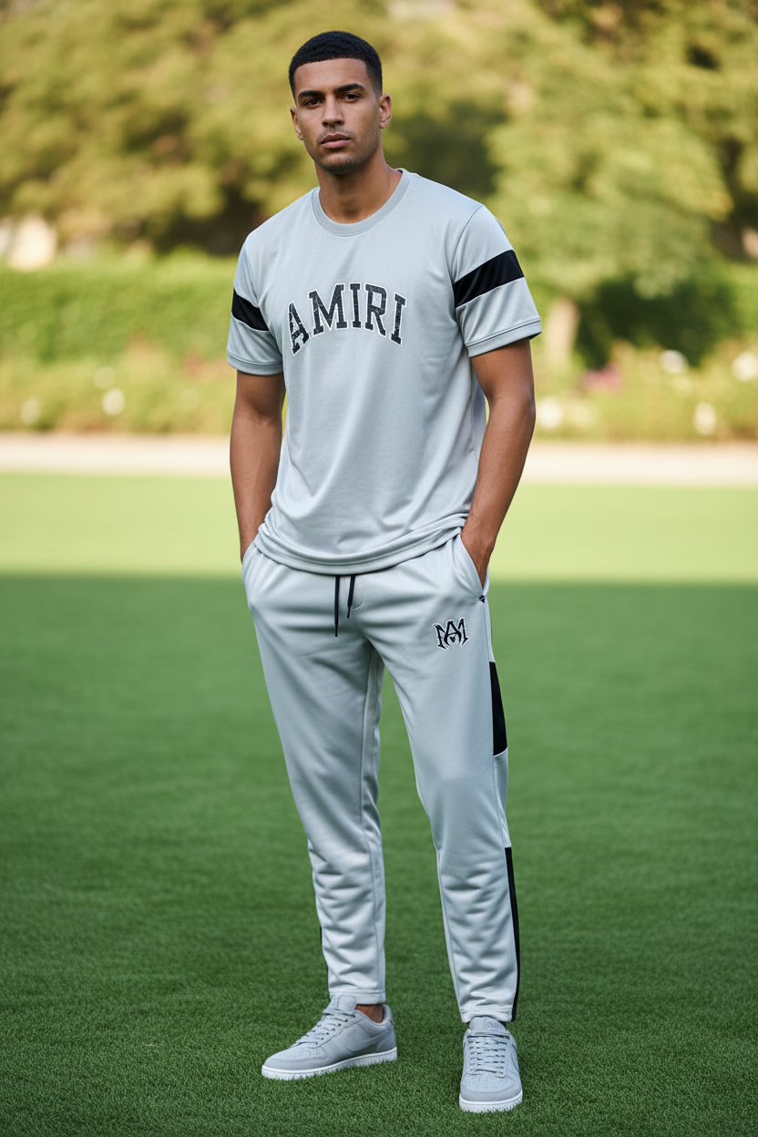 Light Blue AMIRI Tracksuit