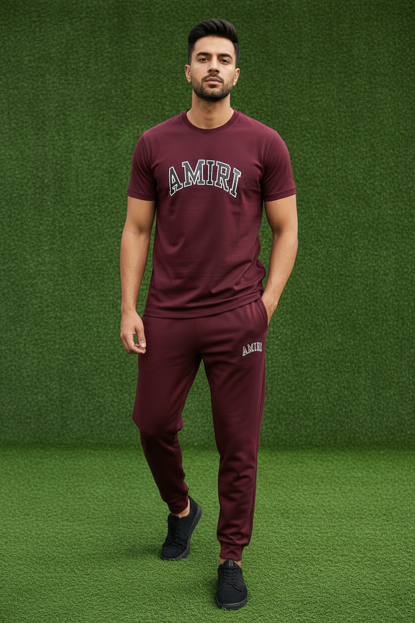 Maroon AMIRI Tracksuit