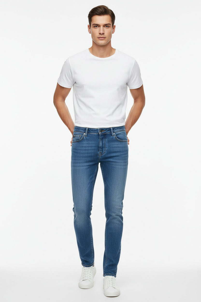 Medium Blue Jeans