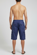 Navy Blue Cargo Niker - Back View
