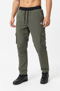 Olive Green Cargo Pants on Model
