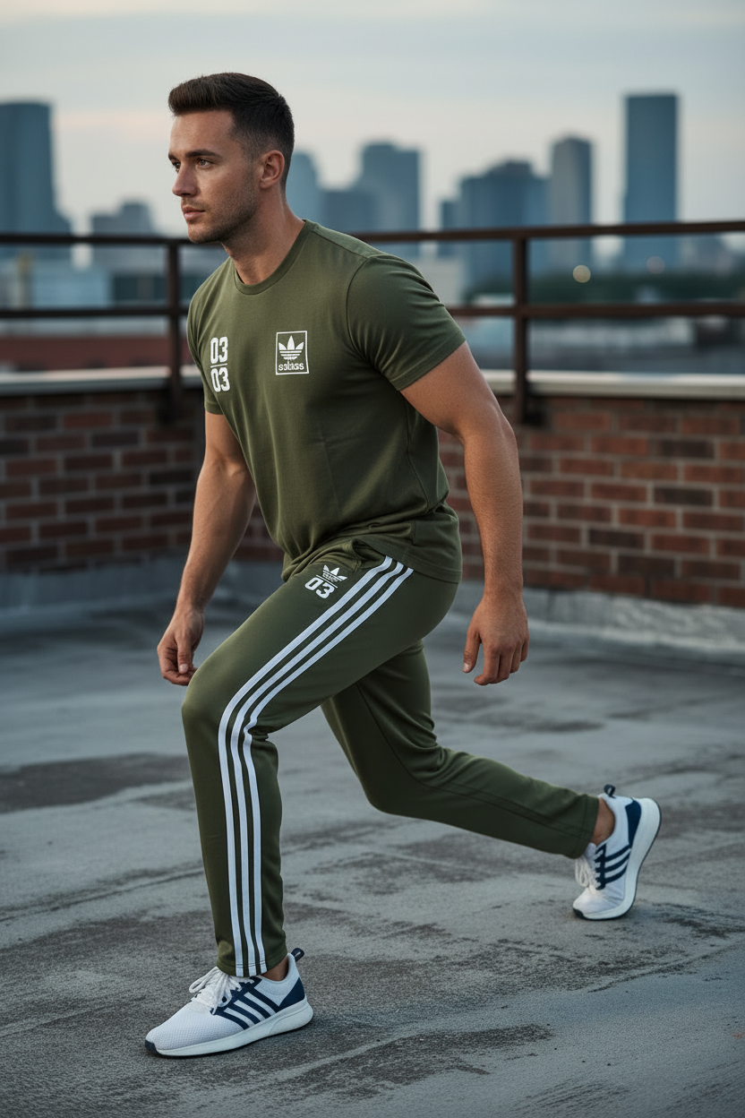 Olive Green Tracksuit