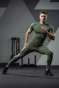Olive Green Trouser - Front View
