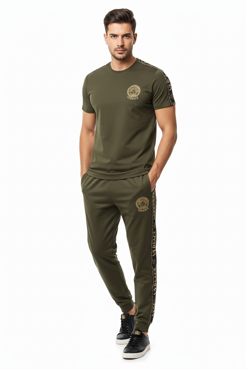 Olive Versace Tracksuit
