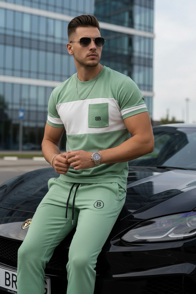 Pista Green Tracksuit