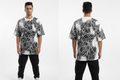 White Graffiti Web T-Shirt – Front & Back